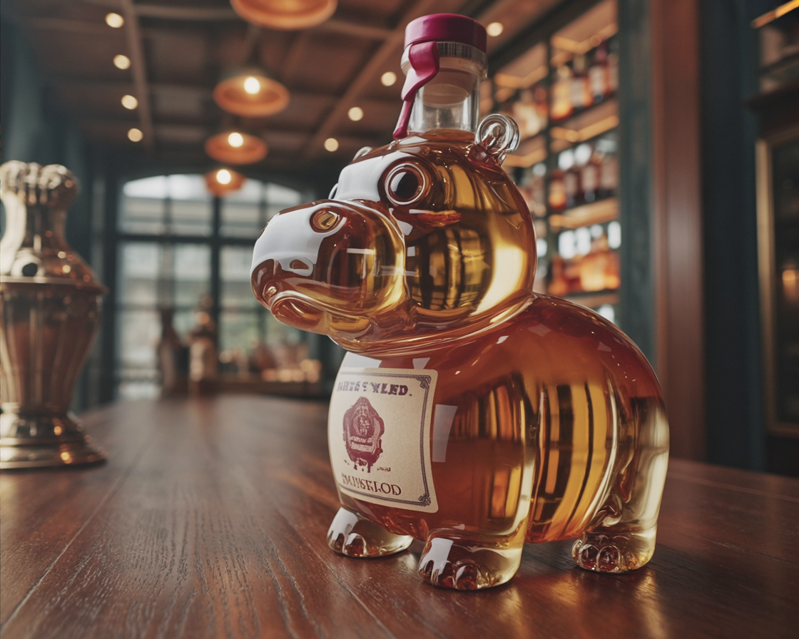 Lahev whisky - Hippo edice