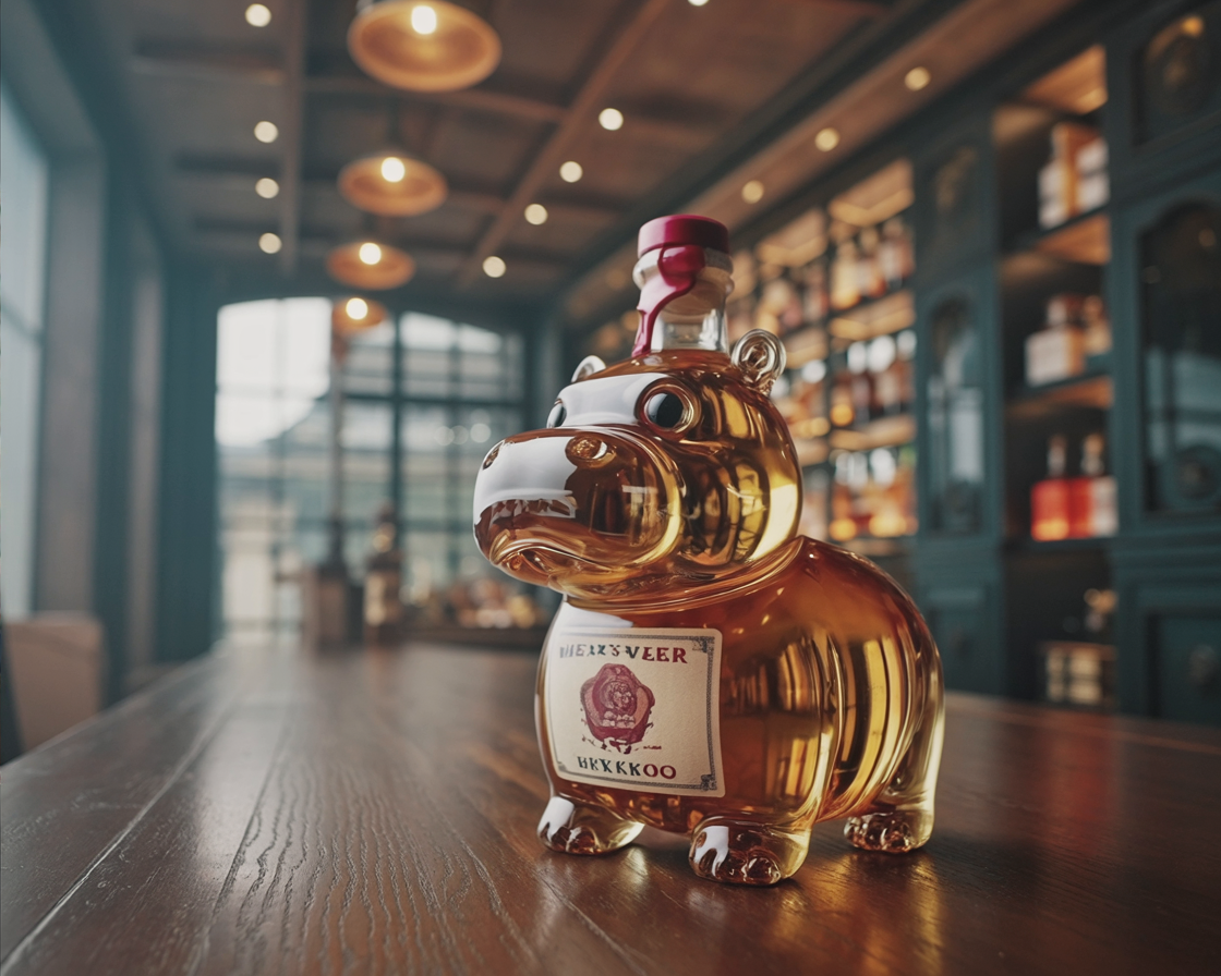 Lahev whisky - Hippo edice