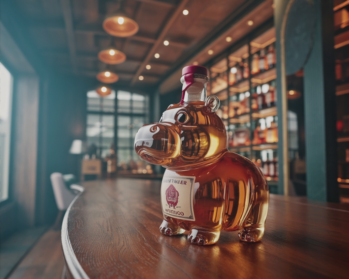 Lahev whisky - Hippo edice