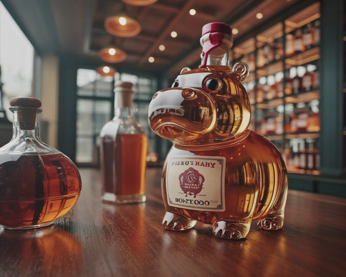 Lahev whisky - Hippo edice