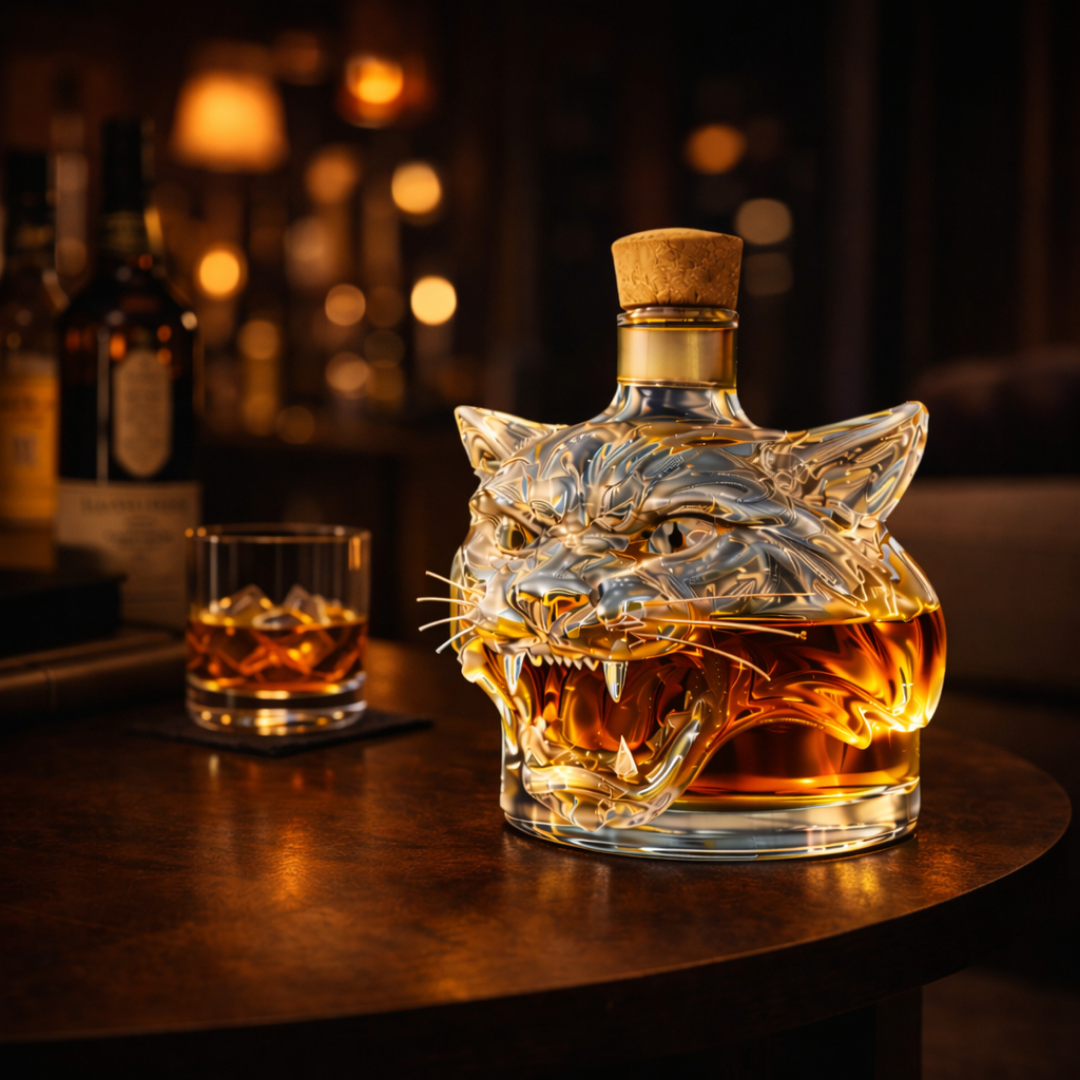 Láhev whisky - Tiger Edition