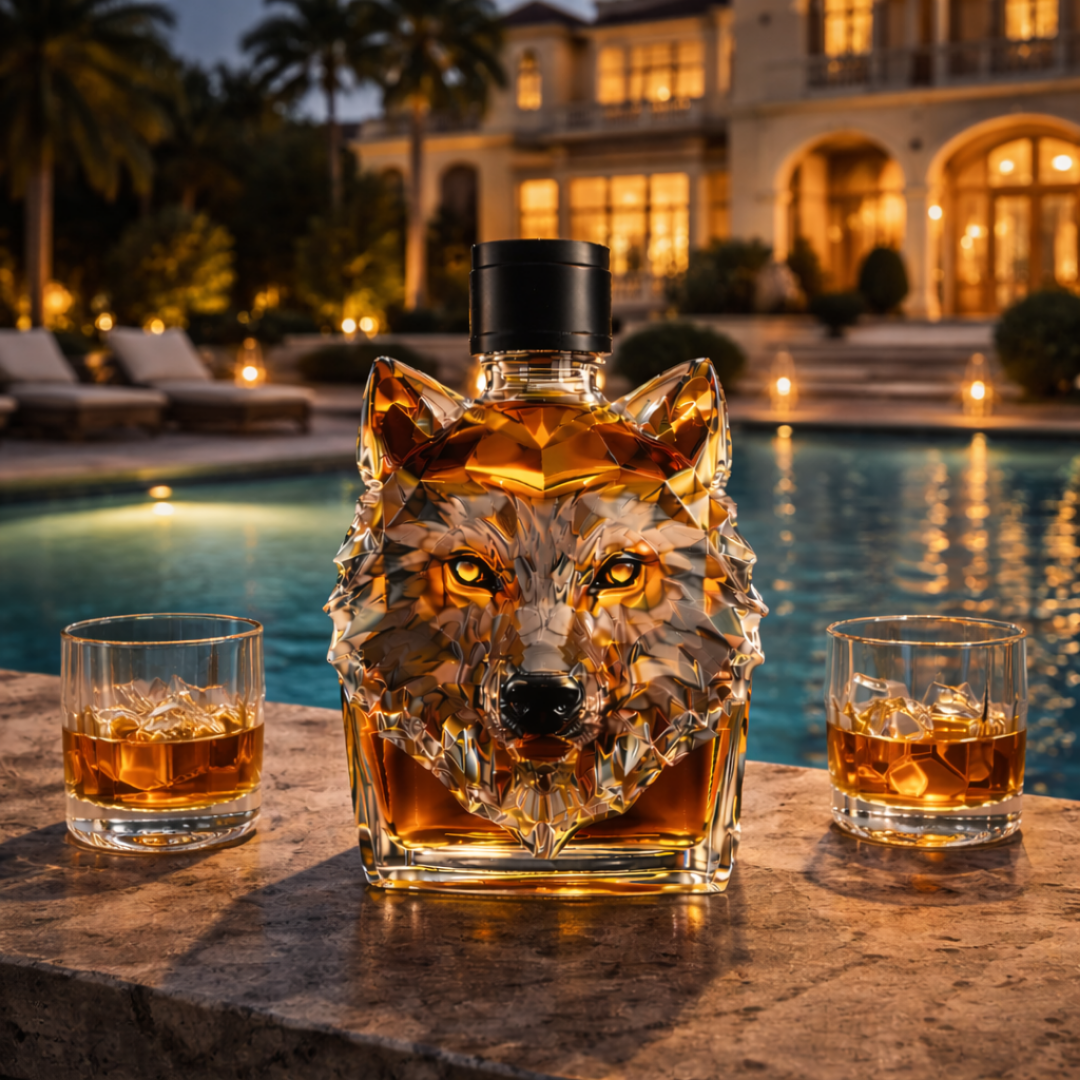 Láhev Whisky - Wolf Edition