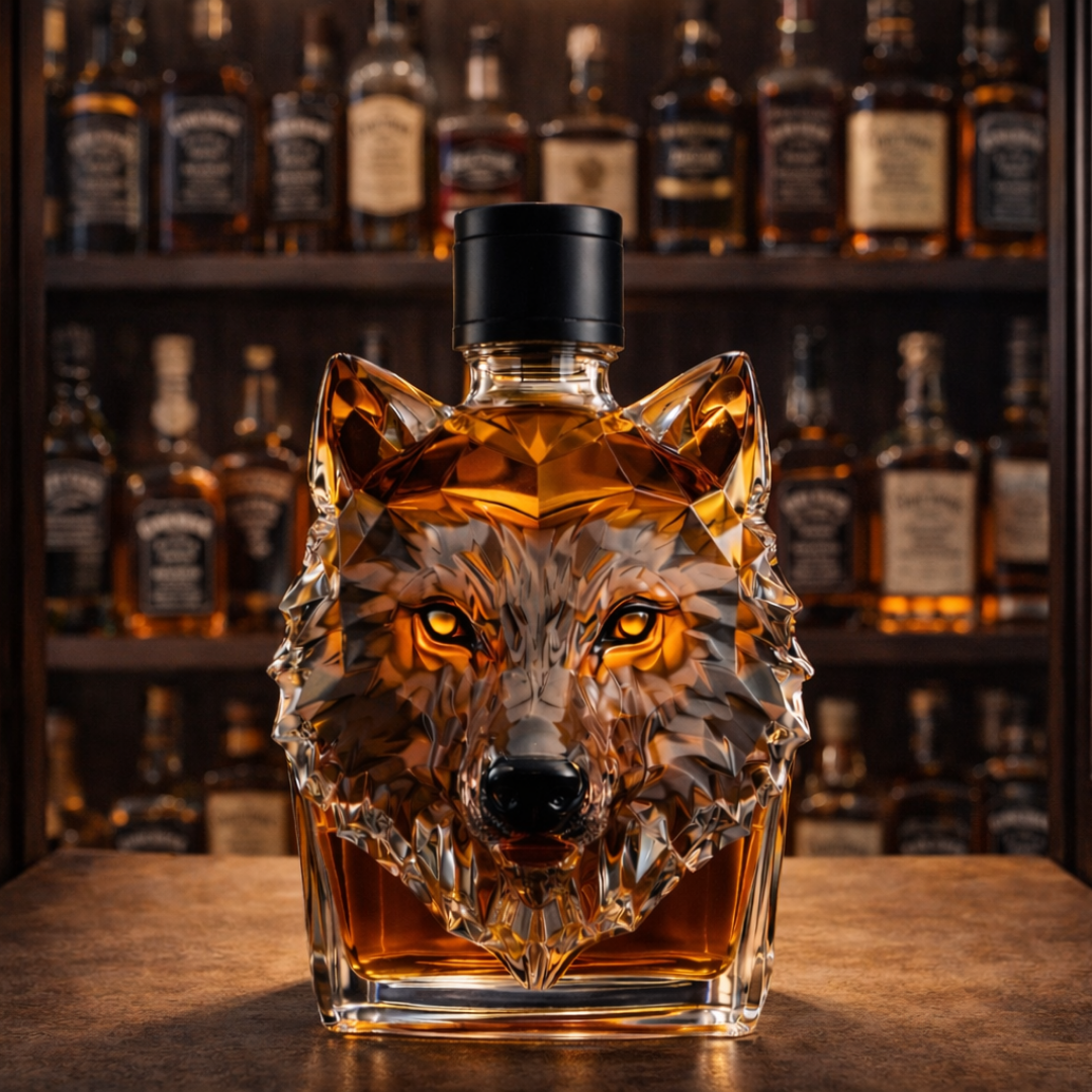 Láhev Whisky - Wolf Edition