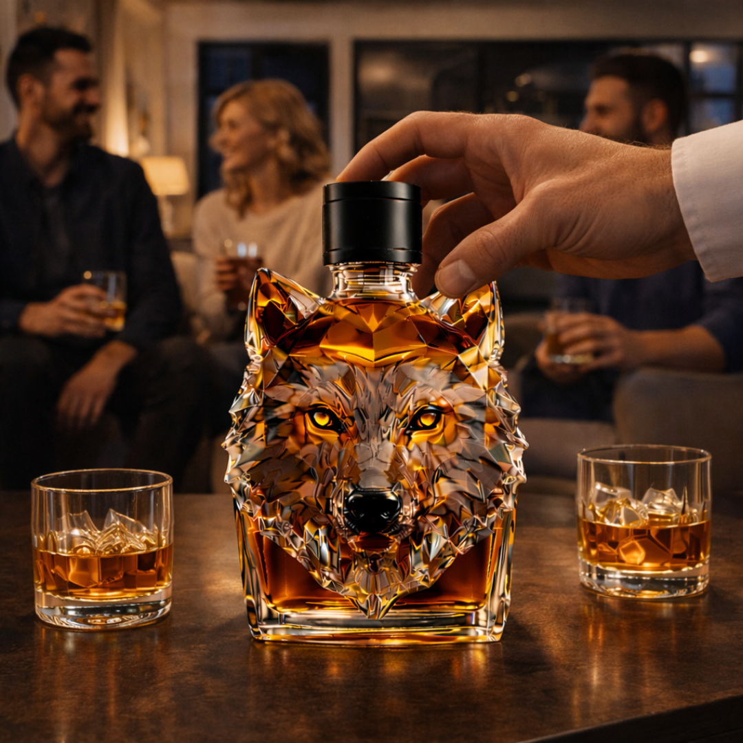 Láhev Whisky - Wolf Edition