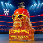 Limitovaná edice sběratelské láhve whiskey Hulk Hogan z roku 1953