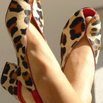 Louison - Sandály s leopardím vzorem
