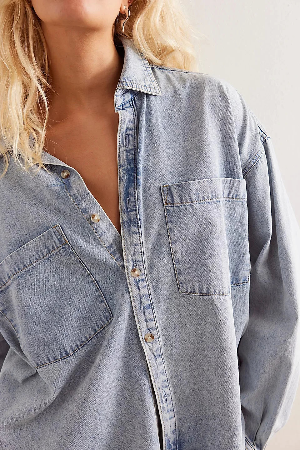 Marais Washed Denim Overshirt