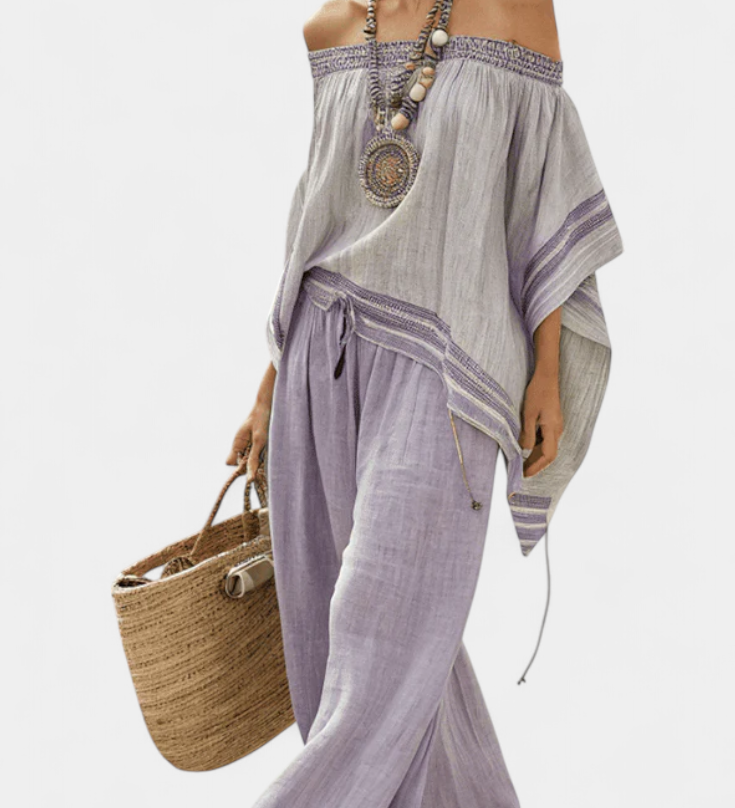 Natália - Bohemian Bardot Set