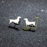 Náušnice Dachshund