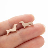 Náušnice Dachshund