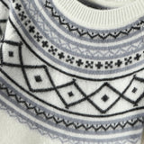 Norvale Alpinský Jacquard Kašmírový Pletený Svetřík