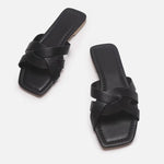 Orielle Woven Slide Sandals
