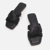 Orielle Woven Slide Sandals