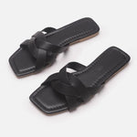 Orielle Woven Slide Sandals