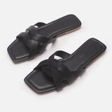 Orielle Woven Slide Sandals