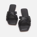 Orielle Woven Slide Sandals