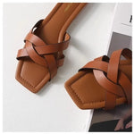 Orielle Woven Slide Sandals