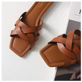 Orielle Woven Slide Sandals