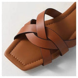 Orielle Woven Slide Sandals