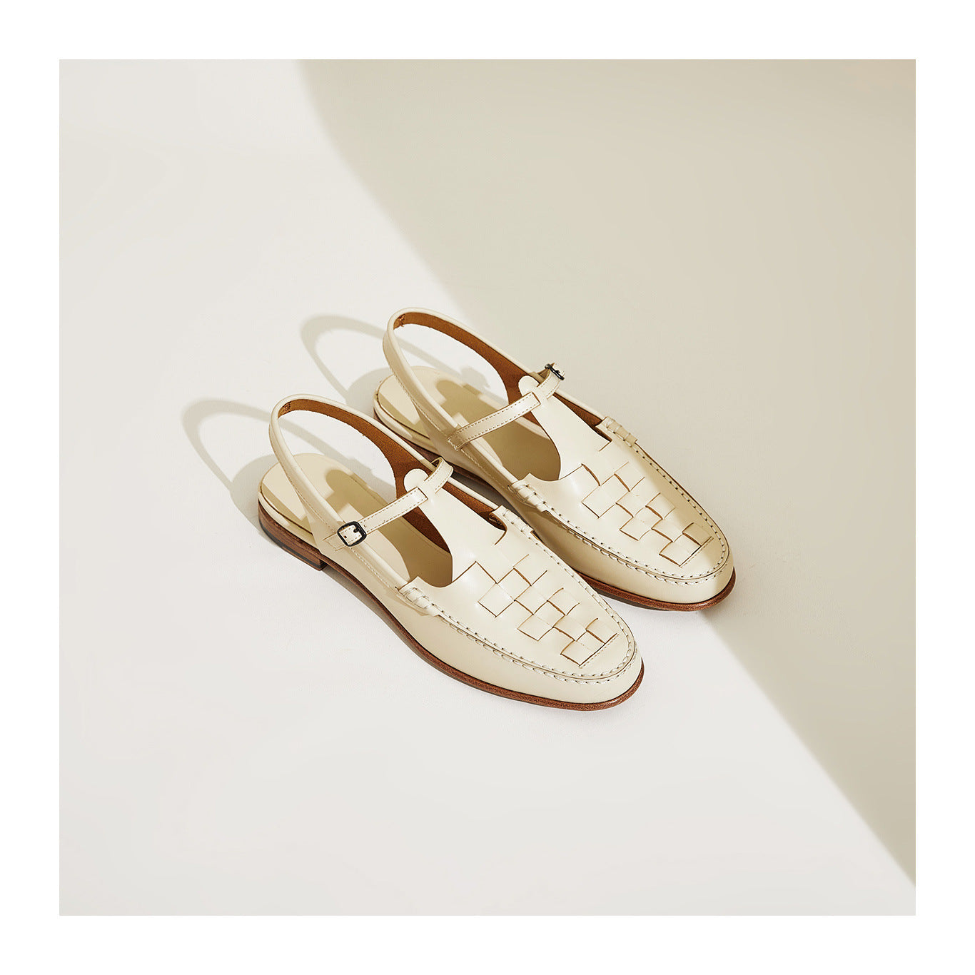 Palermské kožené sandály