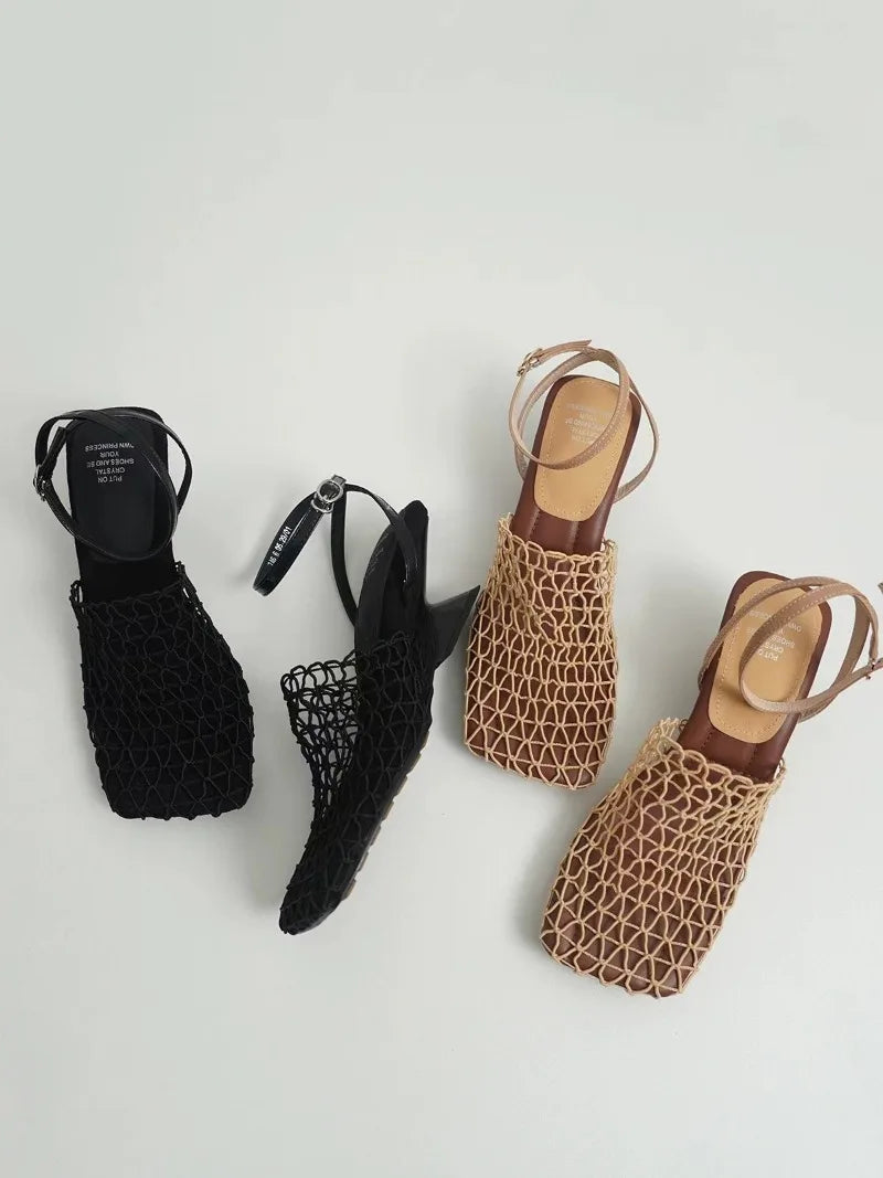 Podpatky Fallon Mesh Weave