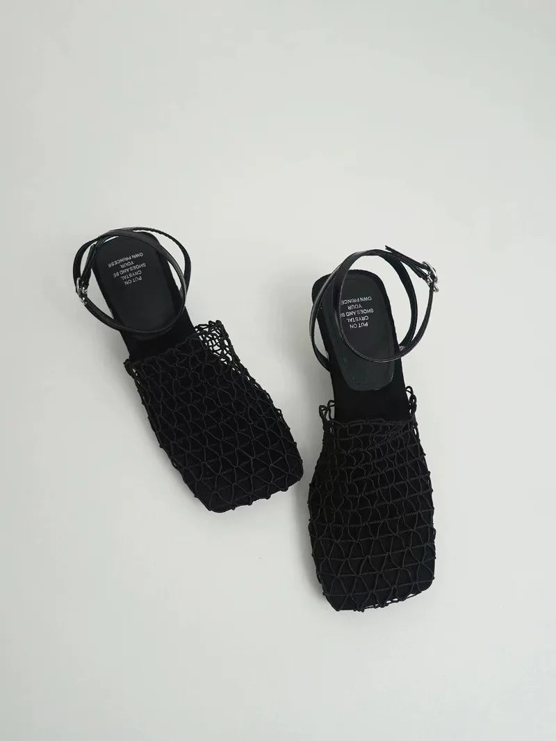 Podpatky Fallon Mesh Weave