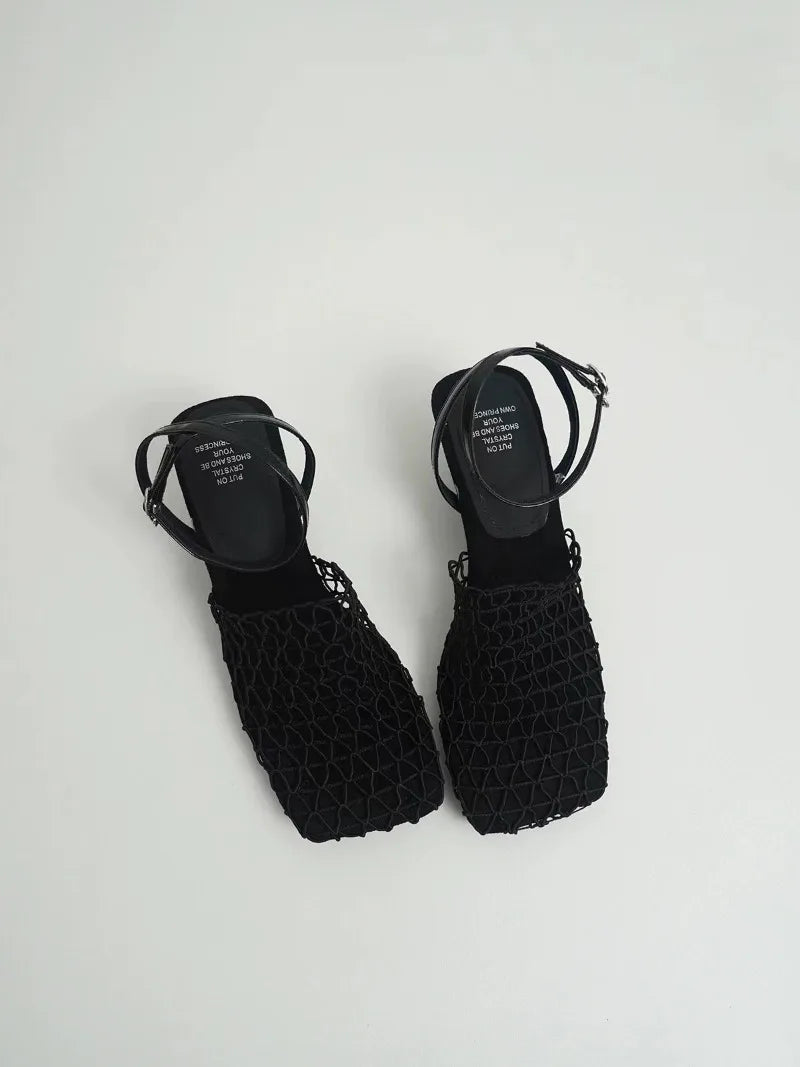 Podpatky Fallon Mesh Weave