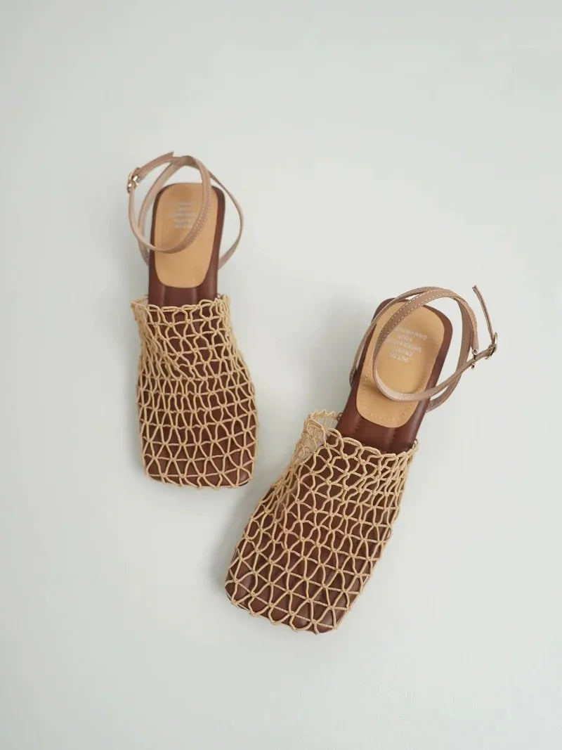 Podpatky Fallon Mesh Weave