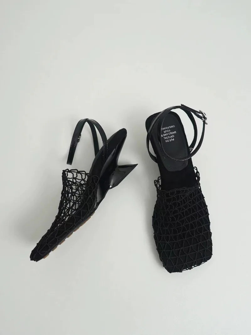 Podpatky Fallon Mesh Weave