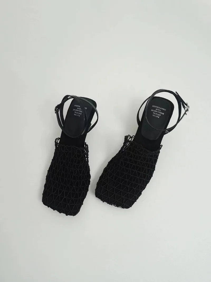Podpatky Fallon Mesh Weave