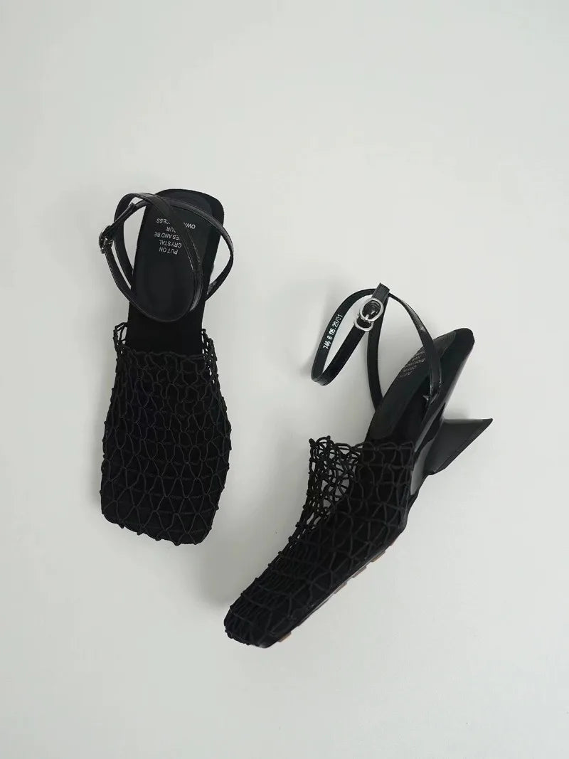 Podpatky Fallon Mesh Weave