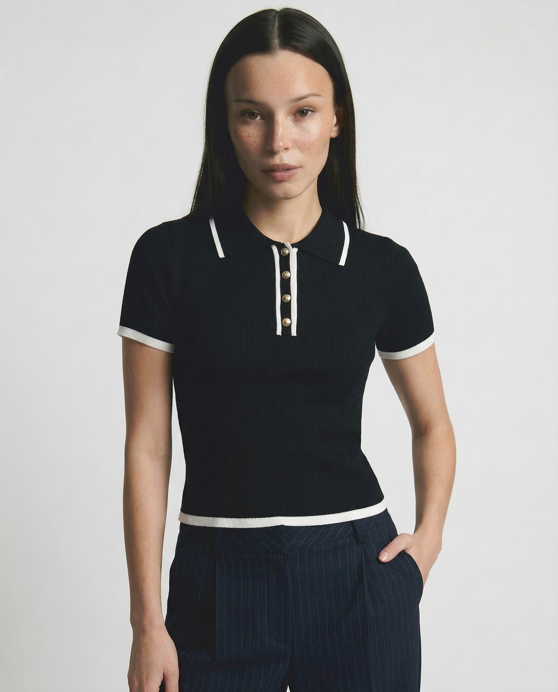 Polo tričko Cotton Linea Contour