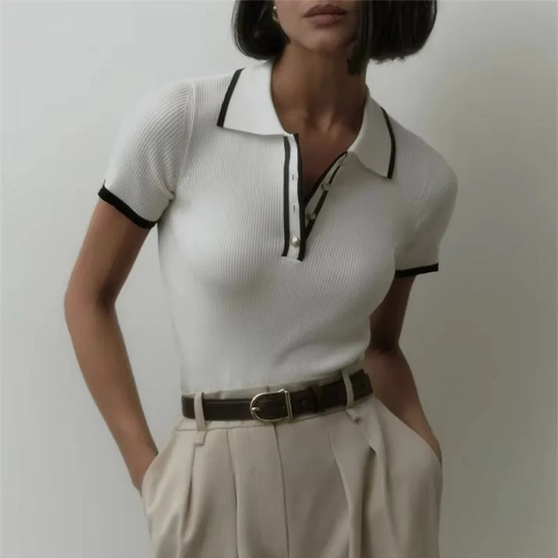 Polo tričko Cotton Linea Contour