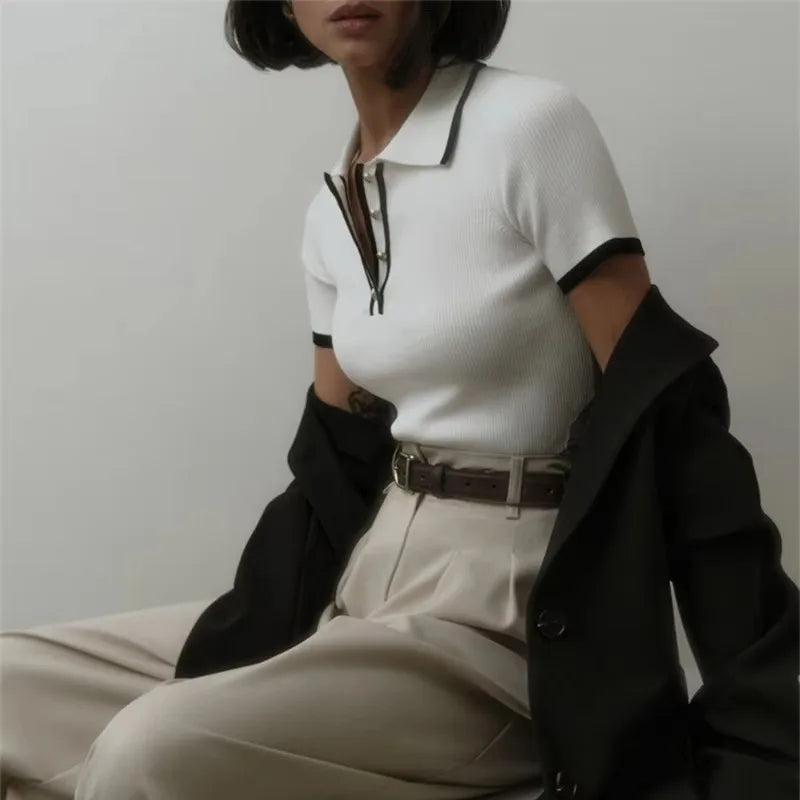Polo tričko Cotton Linea Contour