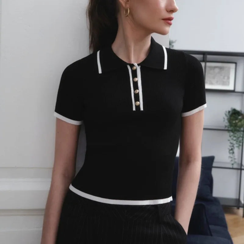 Polo tričko Cotton Linea Contour