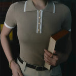 Polo tričko Cotton Linea Contour