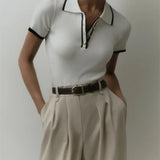 Polo tričko Cotton Linea Contour
