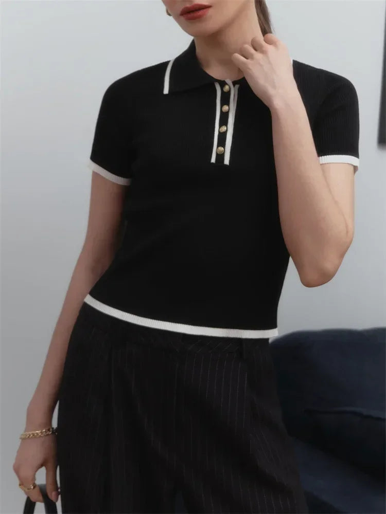Polo tričko Cotton Linea Contour