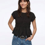 Rita DiCaprio Ruffle Top