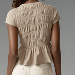 Rita DiCaprio Ruffle Top