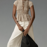 Rita DiCaprio Ruffle Top