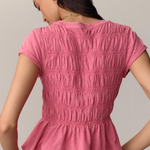 Rita DiCaprio Ruffle Top