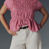 Rita DiCaprio Ruffle Top