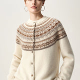 Sigrid Fair Isle kardigan