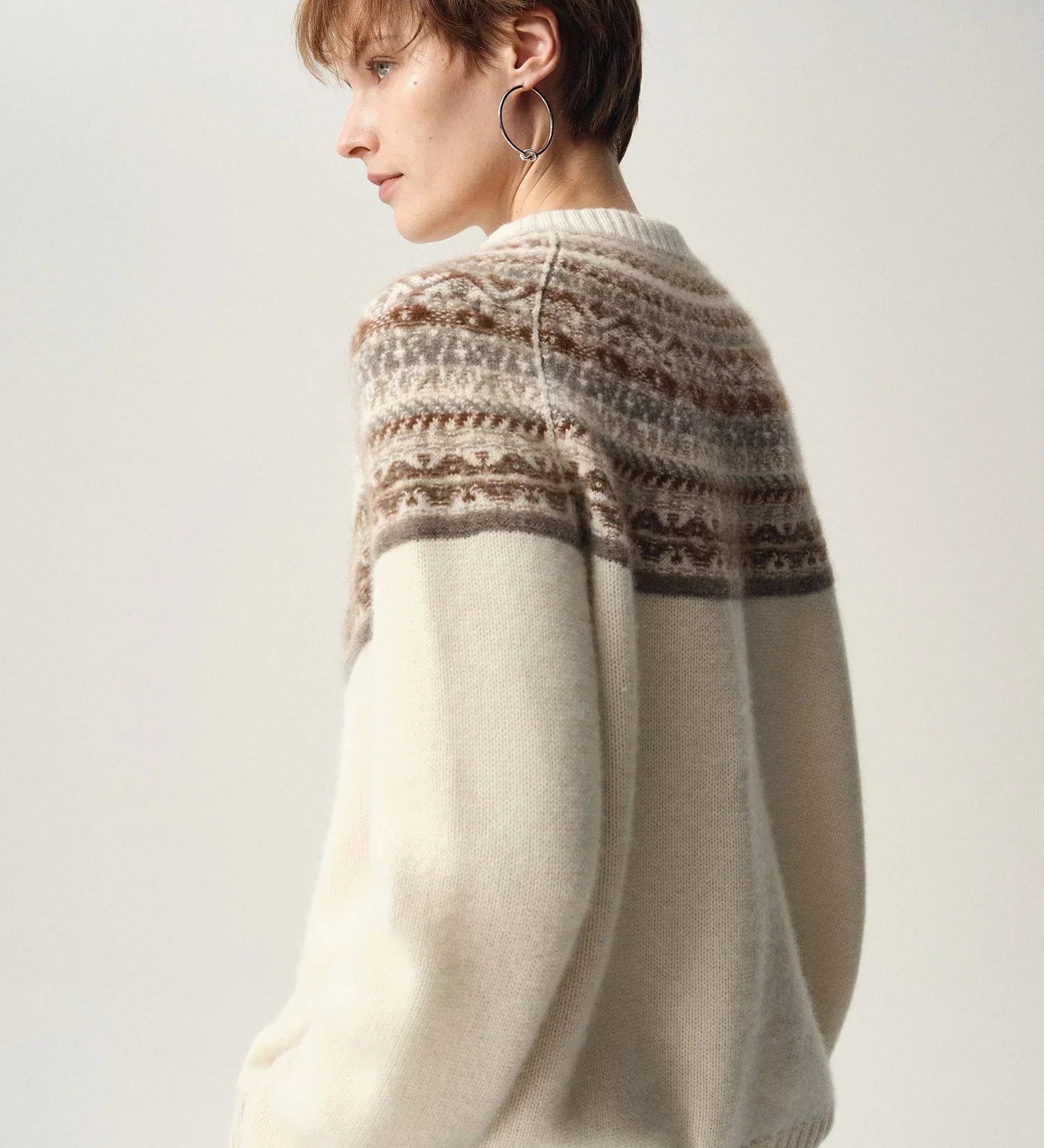 Sigrid Fair Isle kardigan