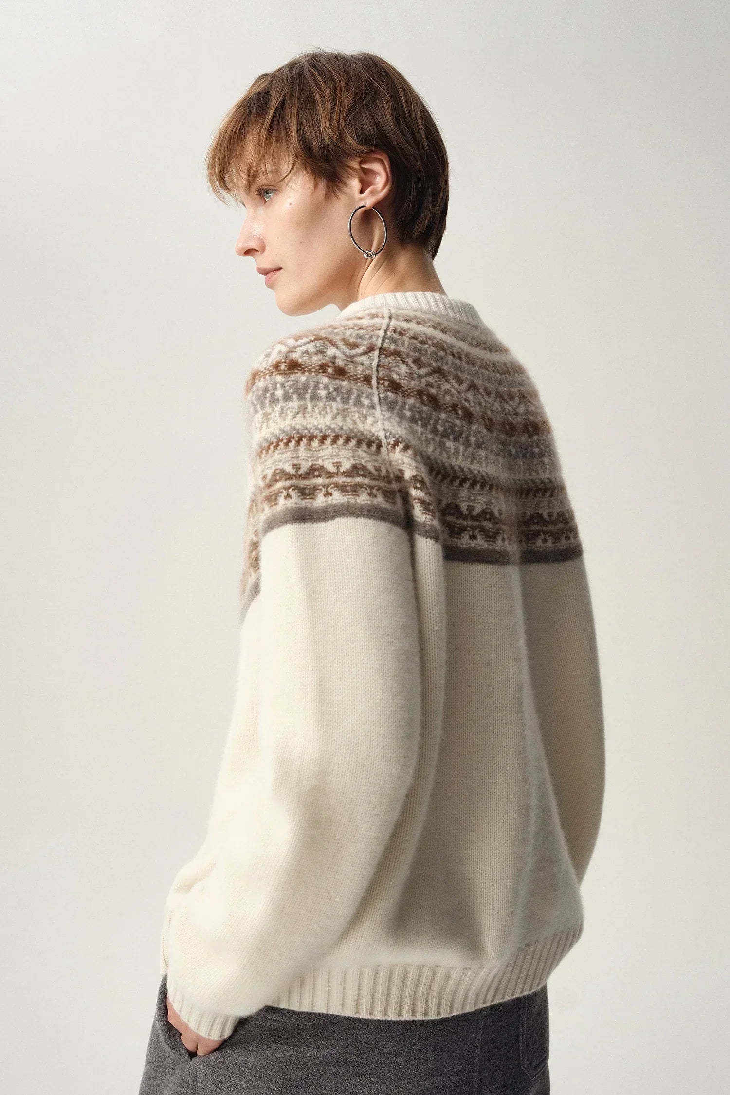Sigrid Fair Isle kardigan