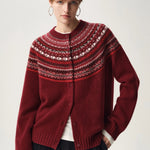 Sigrid Fair Isle kardigan