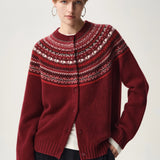 Sigrid Fair Isle kardigan