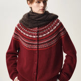 Sigrid Fair Isle kardigan