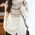 Sigrid Fair Isle kardigan